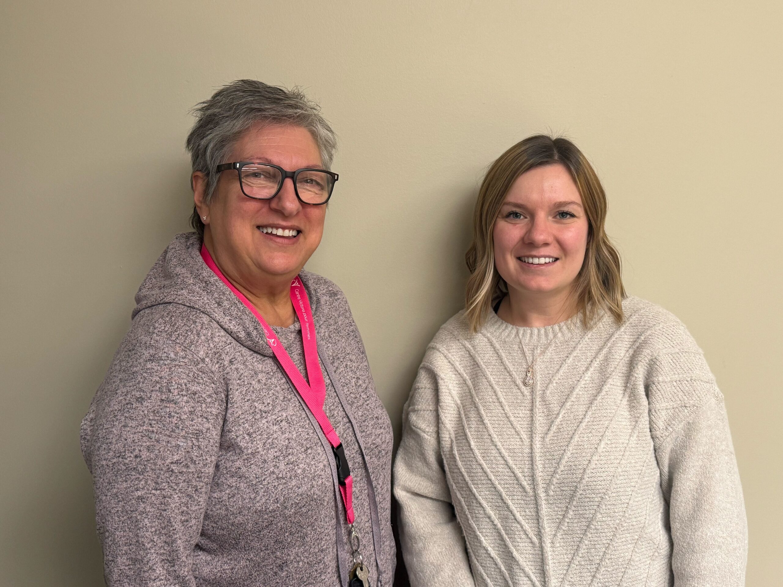 Josée Miljours et Mireille Charlevois - Centre Victoria pour femmes Sudbury - Directrice suppléante